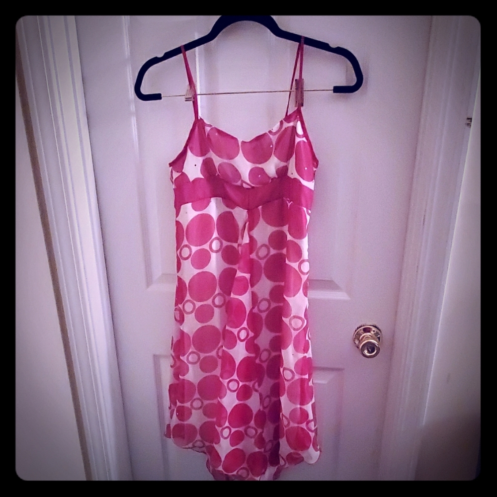 Red Little Girl Sleeveless Dress